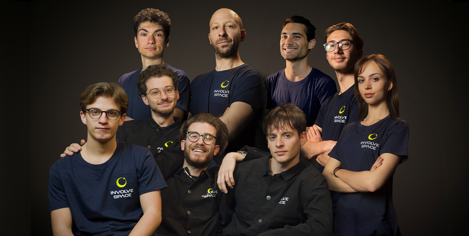 Foto di gruppo del team di Involve Space